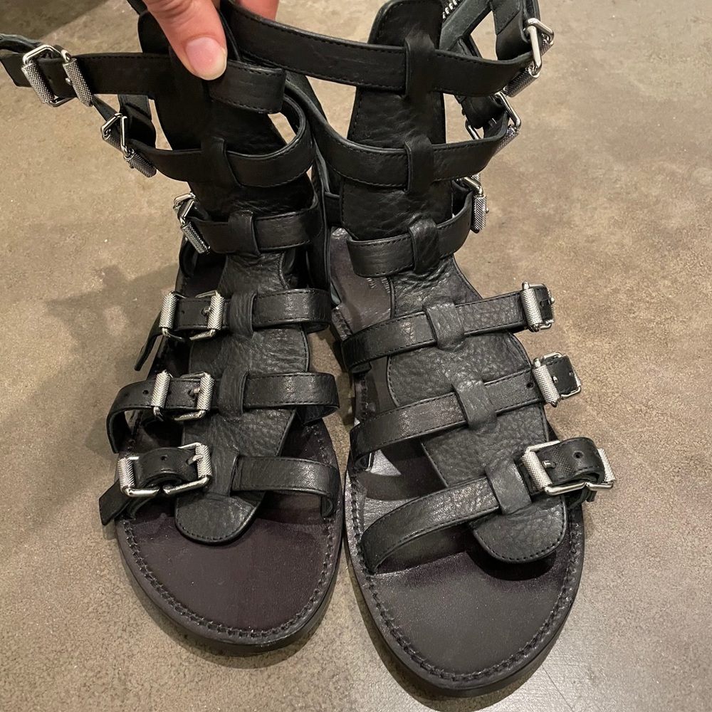 Zadig and Voltaire gladiator sandals